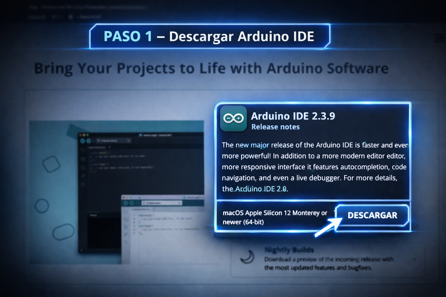Descargar Arduino IDE